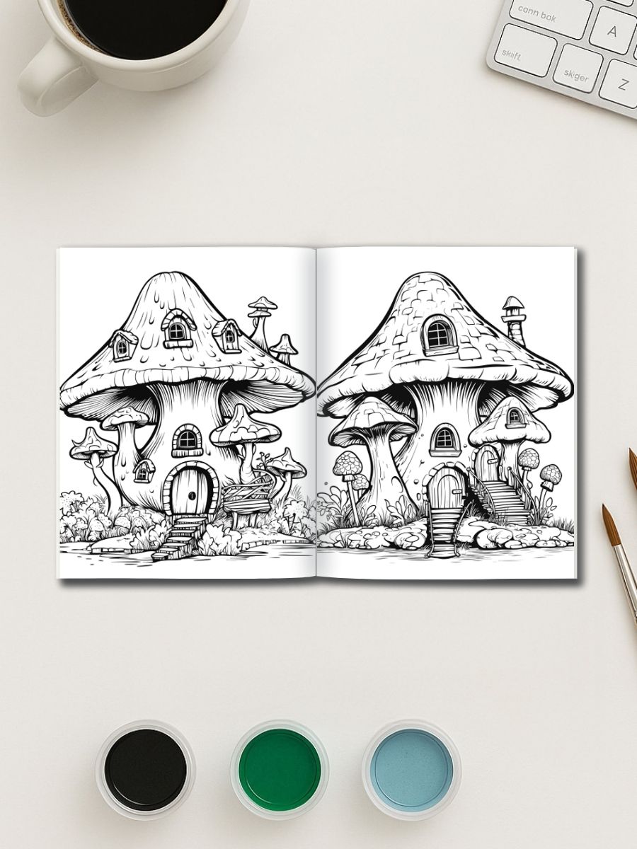 Forest Fungi – 224 Whimsical Mushroom Houses - Image 3